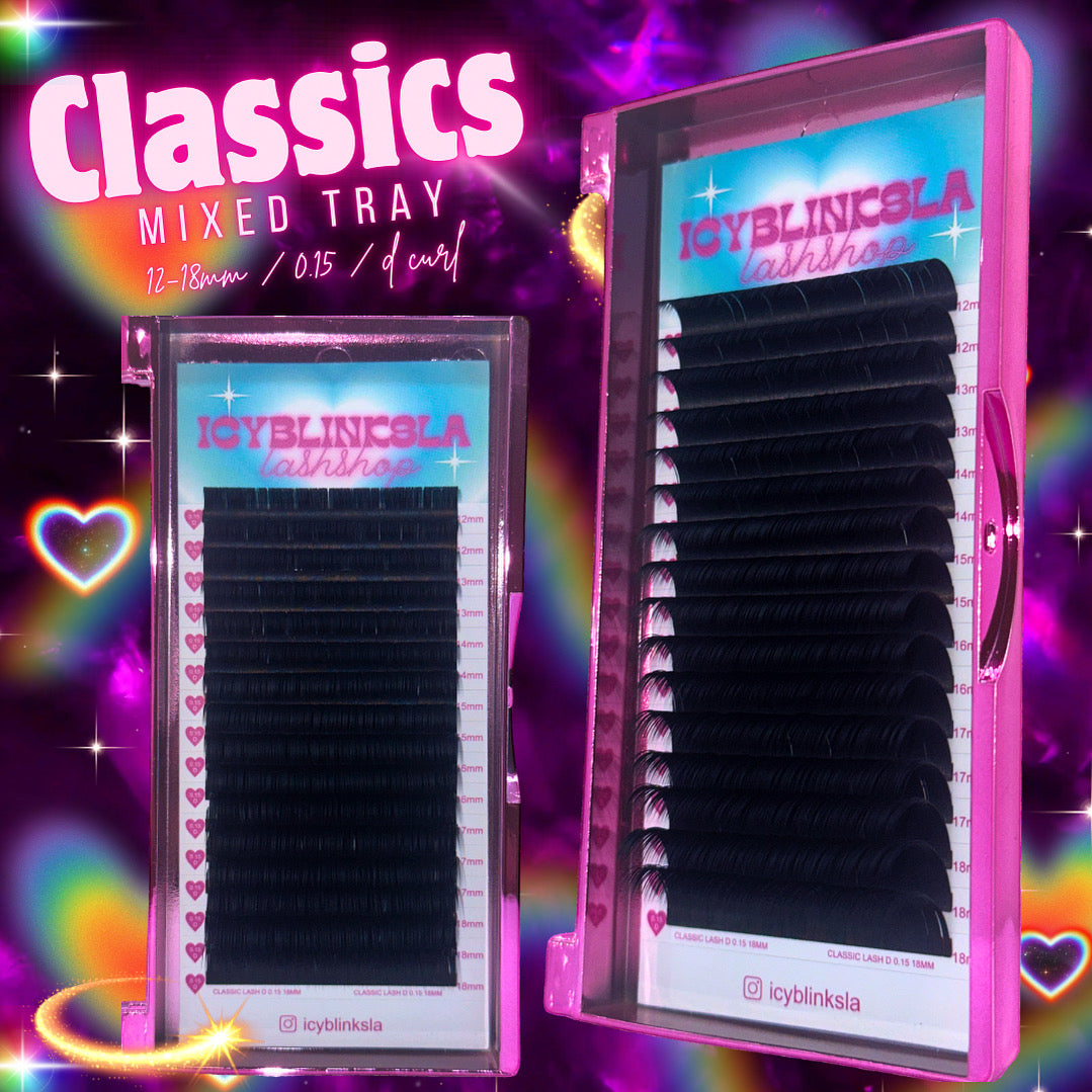 Classic Mix Tray (12-18mm/ 0.15 D curl)