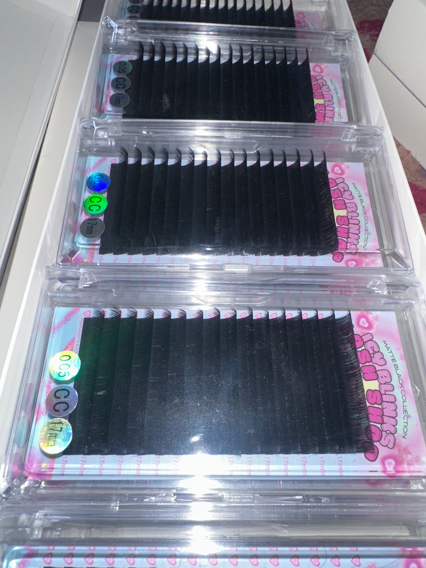 CC Curl Matte Black Single Length Tray (0.03/0.05)