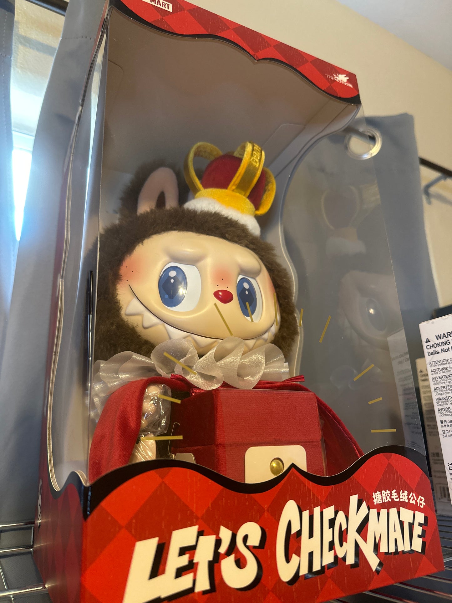 THE MONSTERS Let's Checkmate Series-Vinyl Plush Doll Labubu