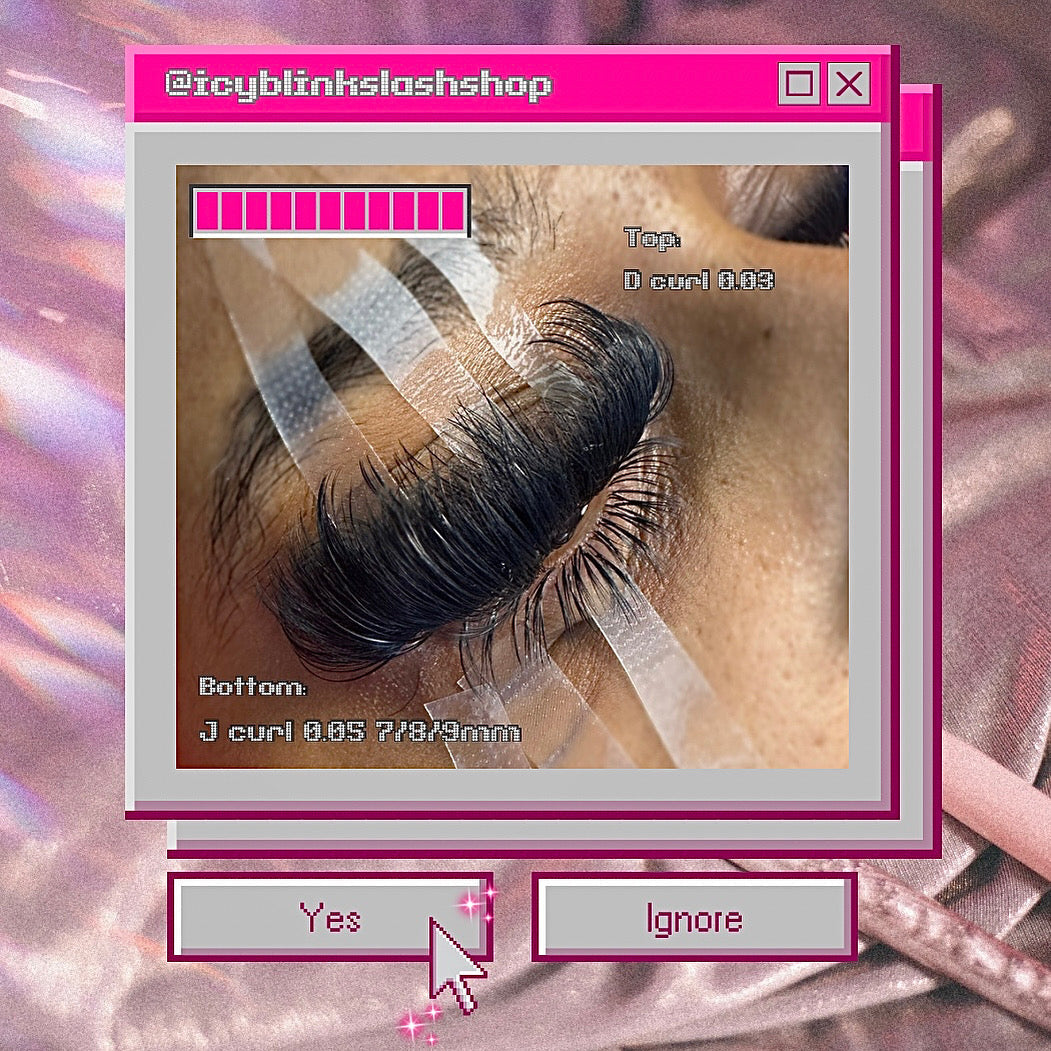 BOTTOM LASHES J CURL 0.5