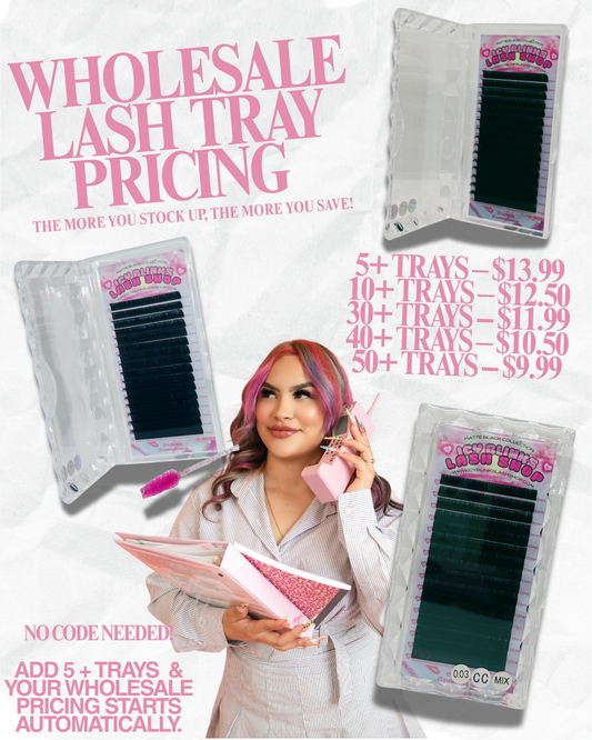 Wholesale Lash Tray Pricing
