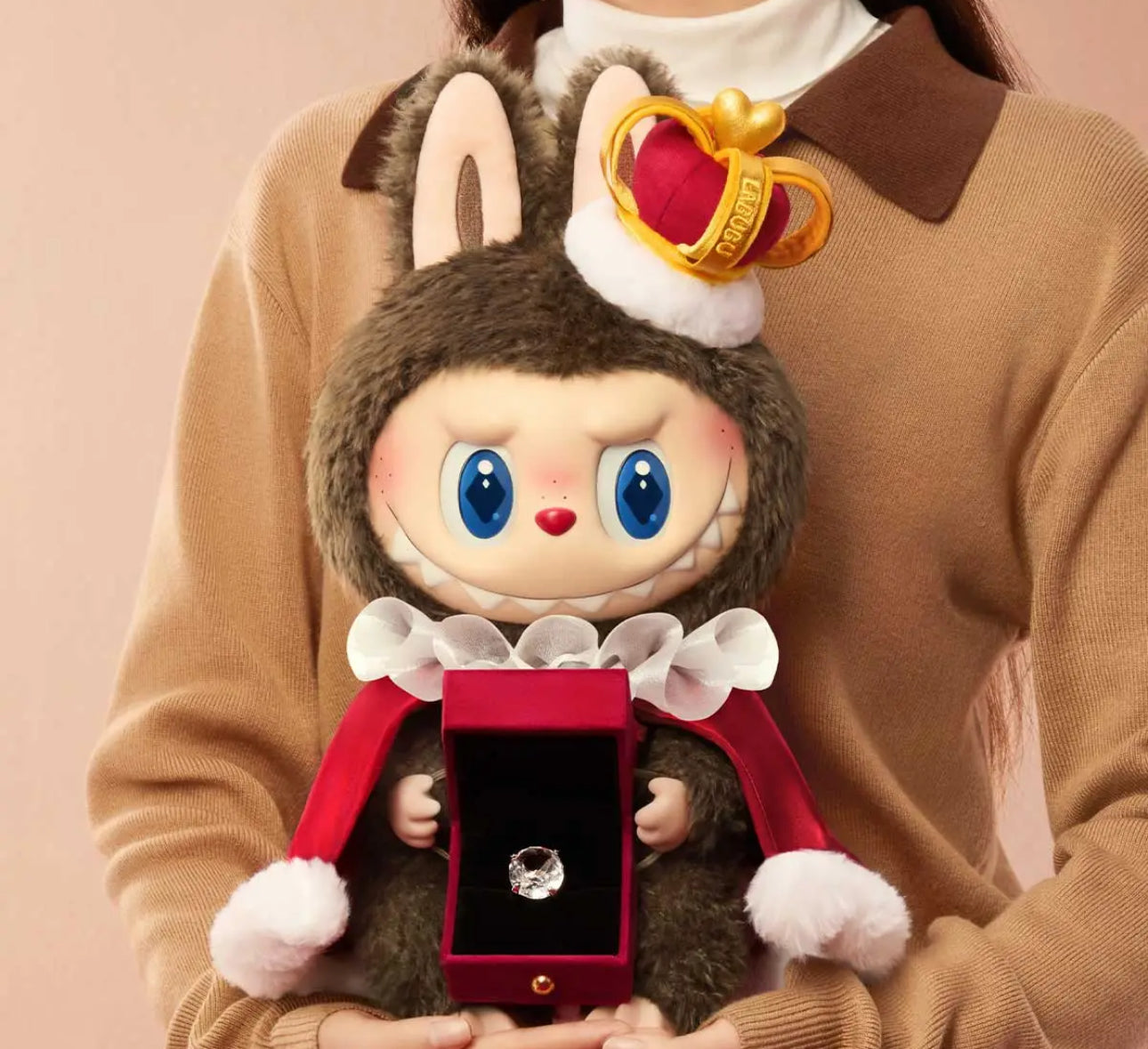 THE MONSTERS Let's Checkmate Series-Vinyl Plush Doll Labubu