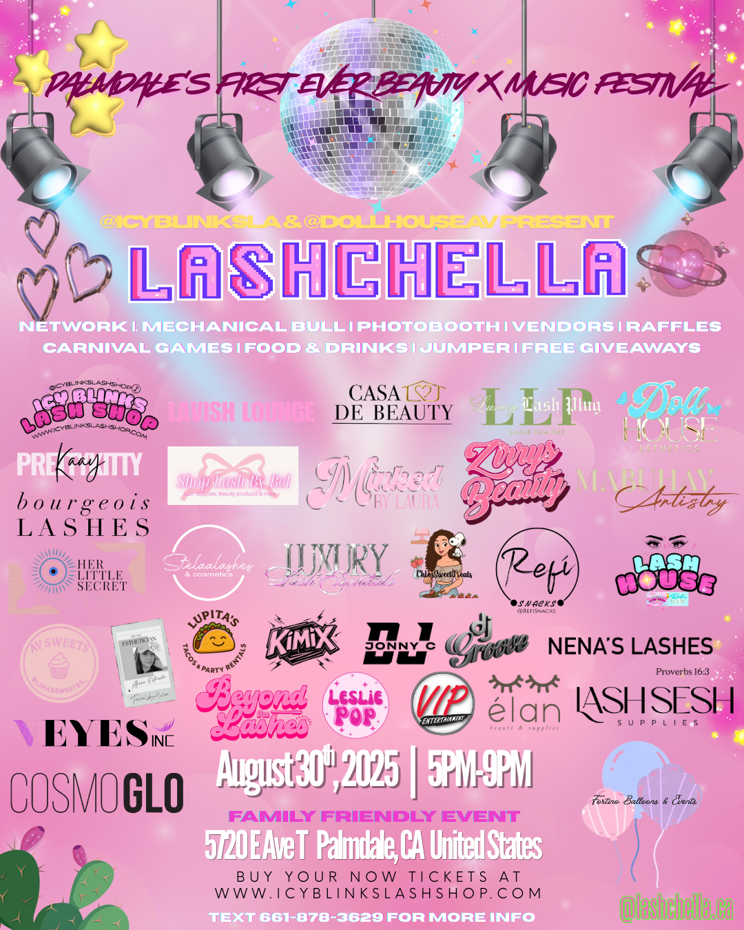 LASHCHELLA TICKET