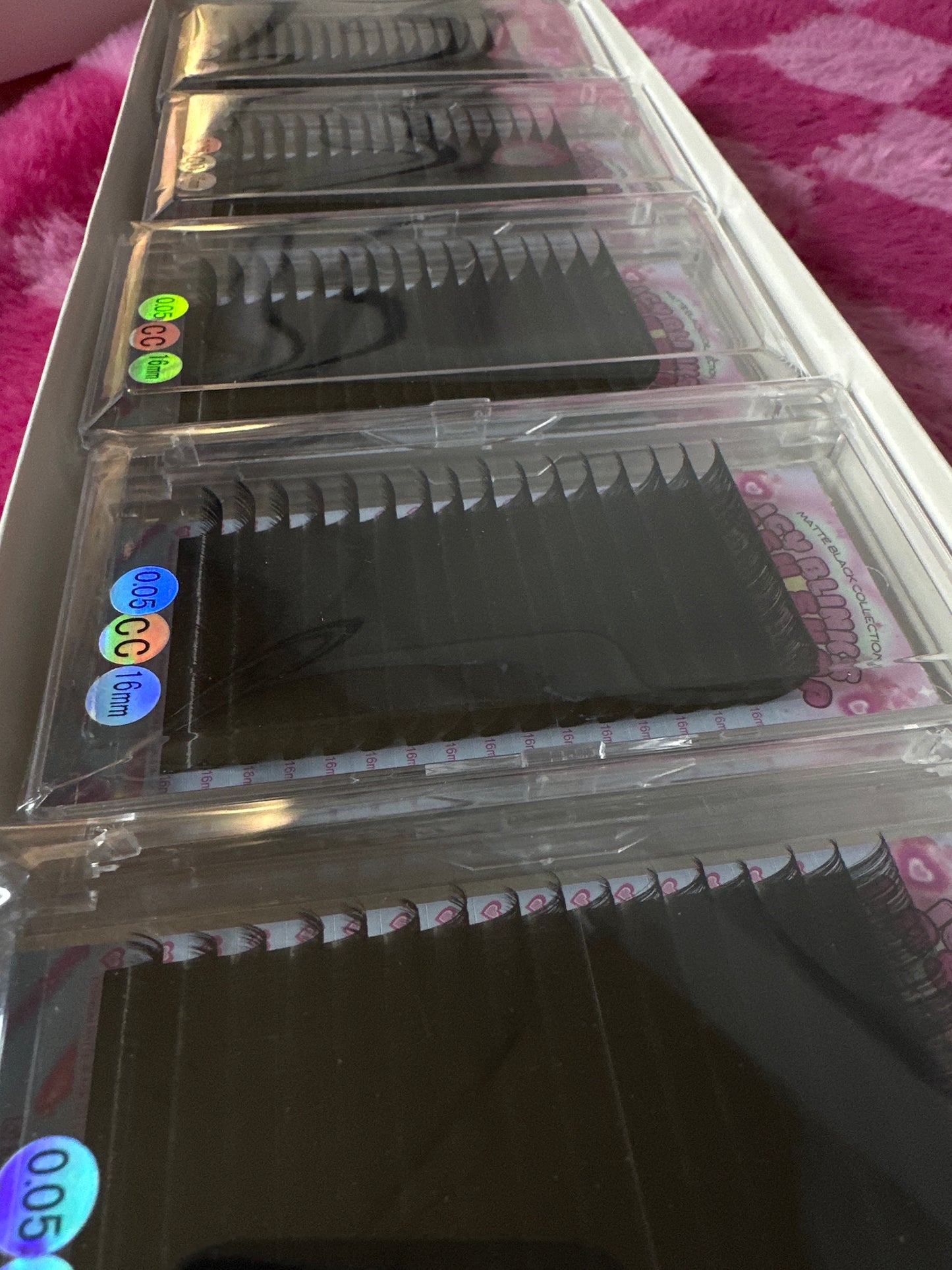 CC Curl Matte Black Single Length Tray (0.03/0.05)