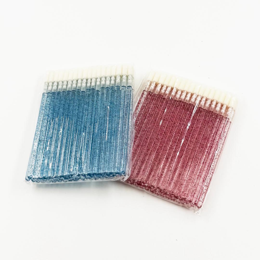 50pcs— Disposable Multi-use Micro Applicators (Pink & Blue)