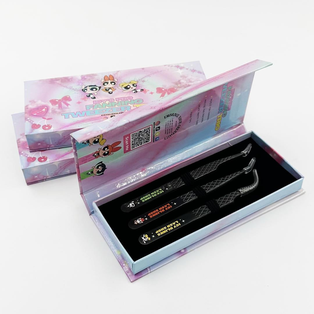 ICY’S PRO FANNING TWEEZER TRIO