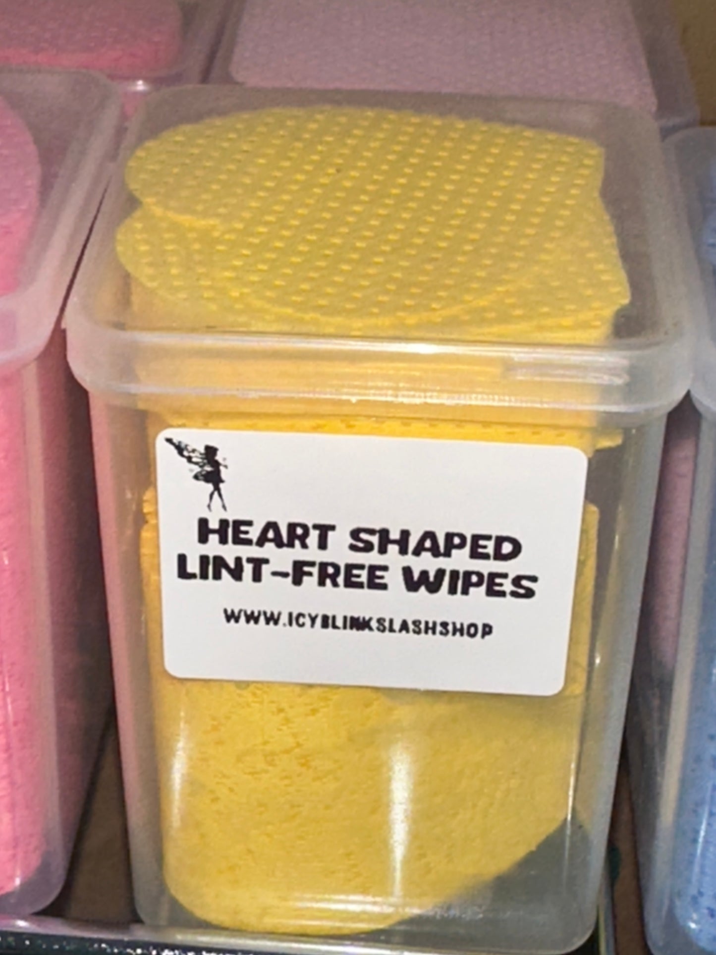 Lint Free Heart Shaped Wipes 💞(200pcs)