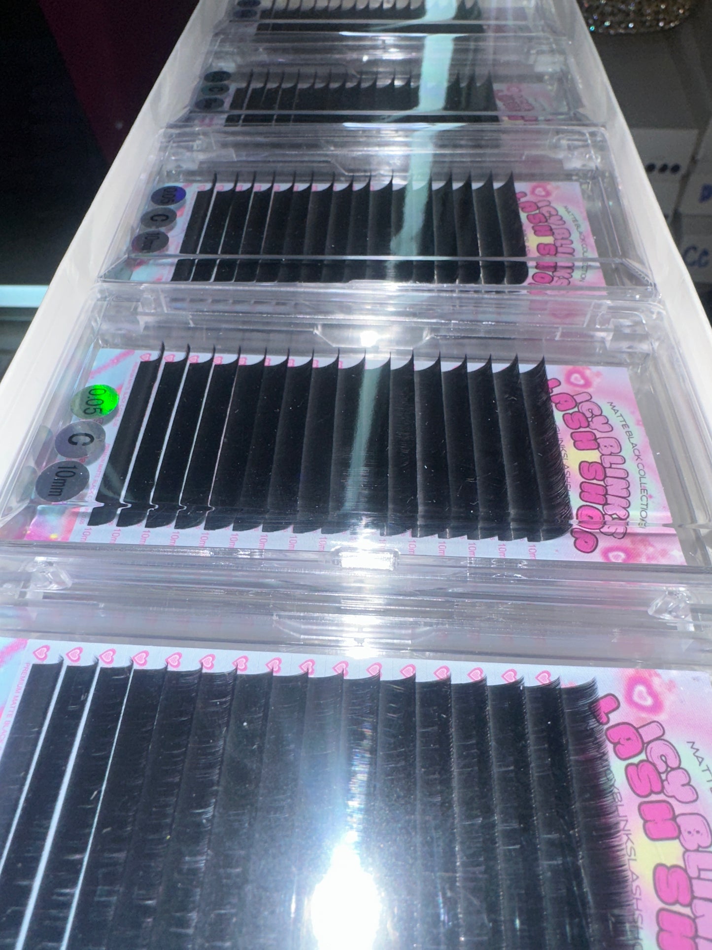 C Curl 0.03/0.05 Matte Black (Single Length Tray) 🎀
