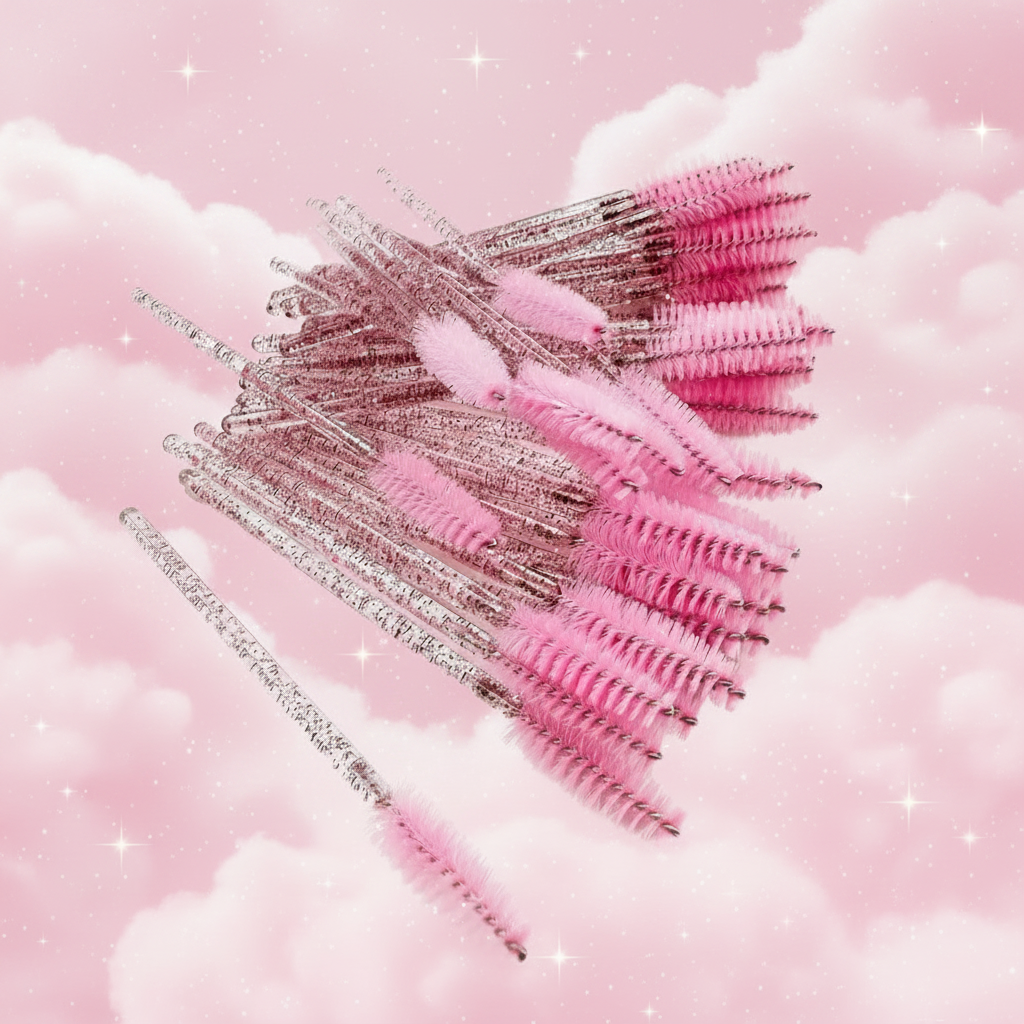 100pc Disposable Bristle Spoolie Brushes (Copy)