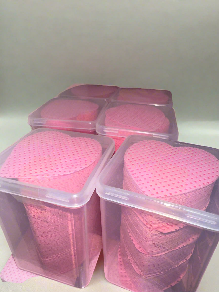 Lint Free Heart Shaped Wipes 💞(200pcs)