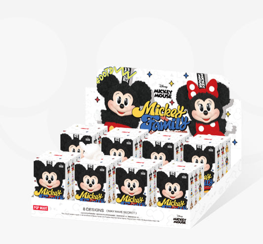 Mickey Family Keychain Series Figures Collection (blind boxes)