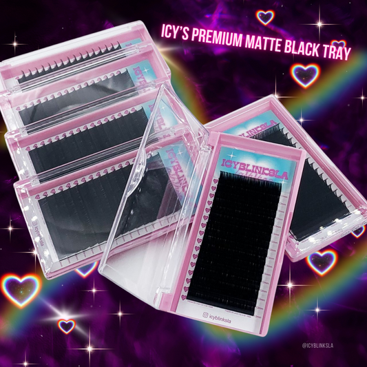 C Curl 0.03/0.05 Matte Black (Single Length Tray) 🎀