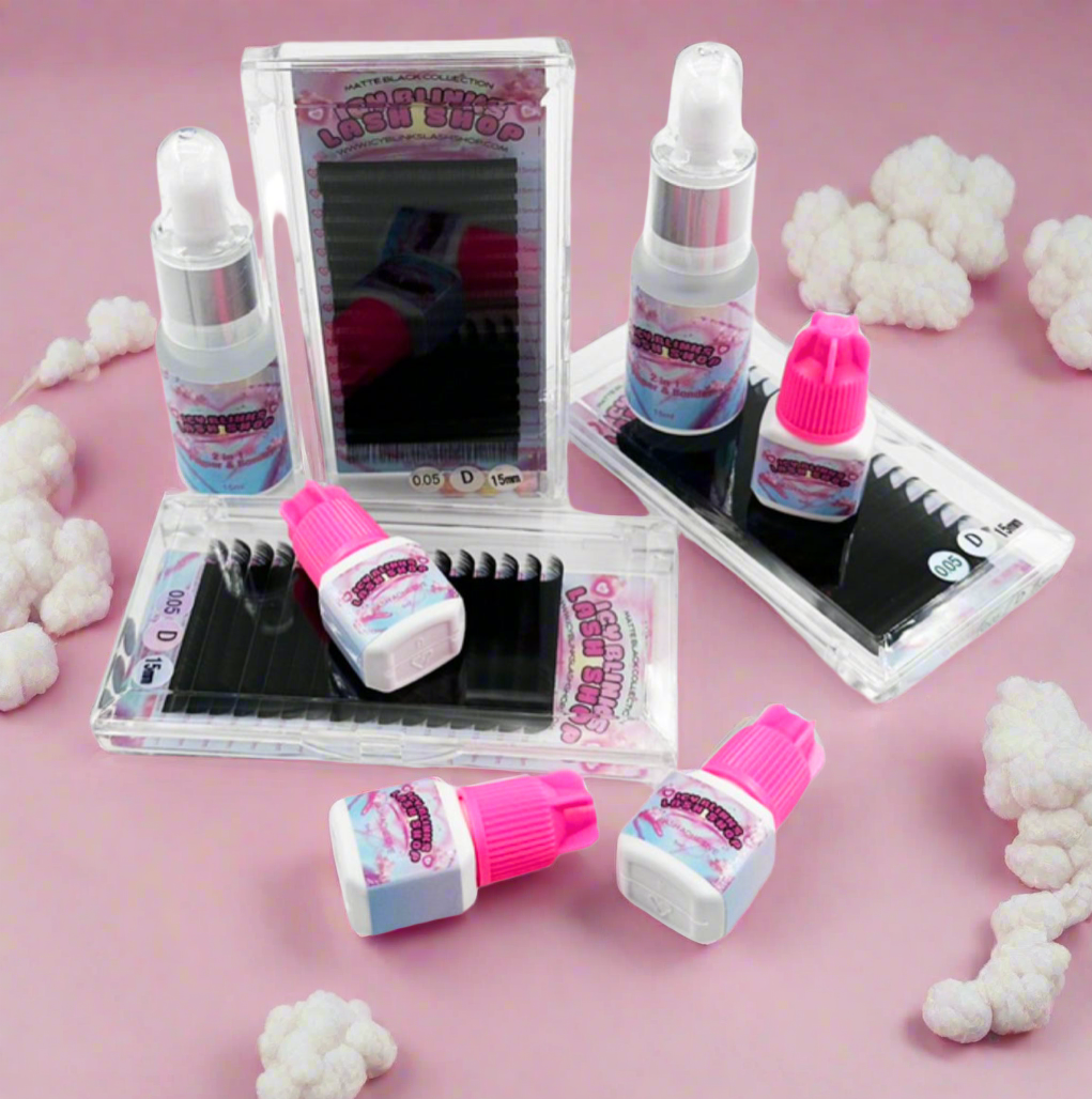 ICY’S SUPERSONIC LONG LASTING BLACK LASH GLUE 5ML 💫✨🪐
