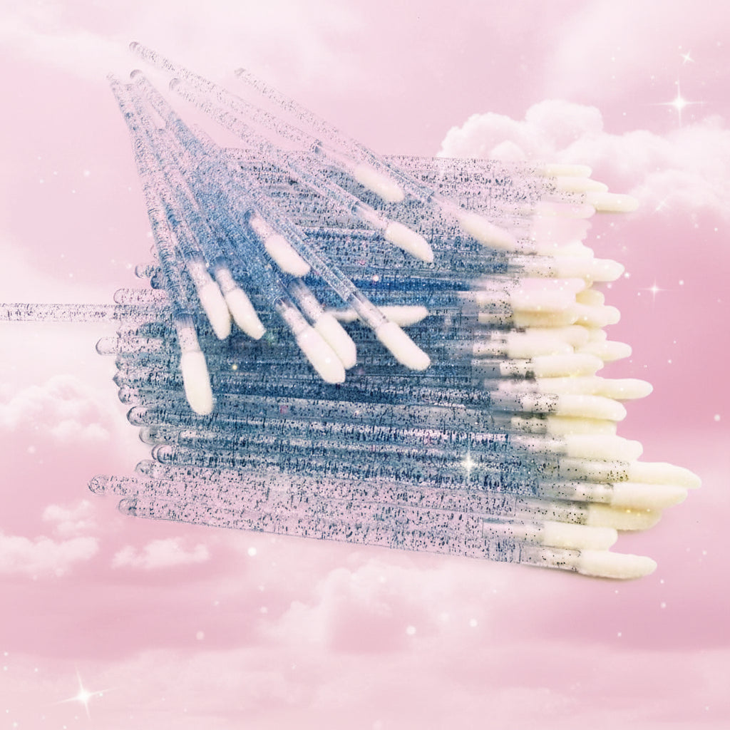 50pcs— Disposable Multi-use Micro Applicators (Pink & Blue)