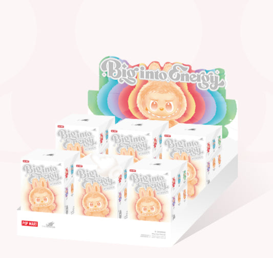 THE MONSTERS Big into Energy Series Vinyl Plush Pendant Blind Box Singles Labubu