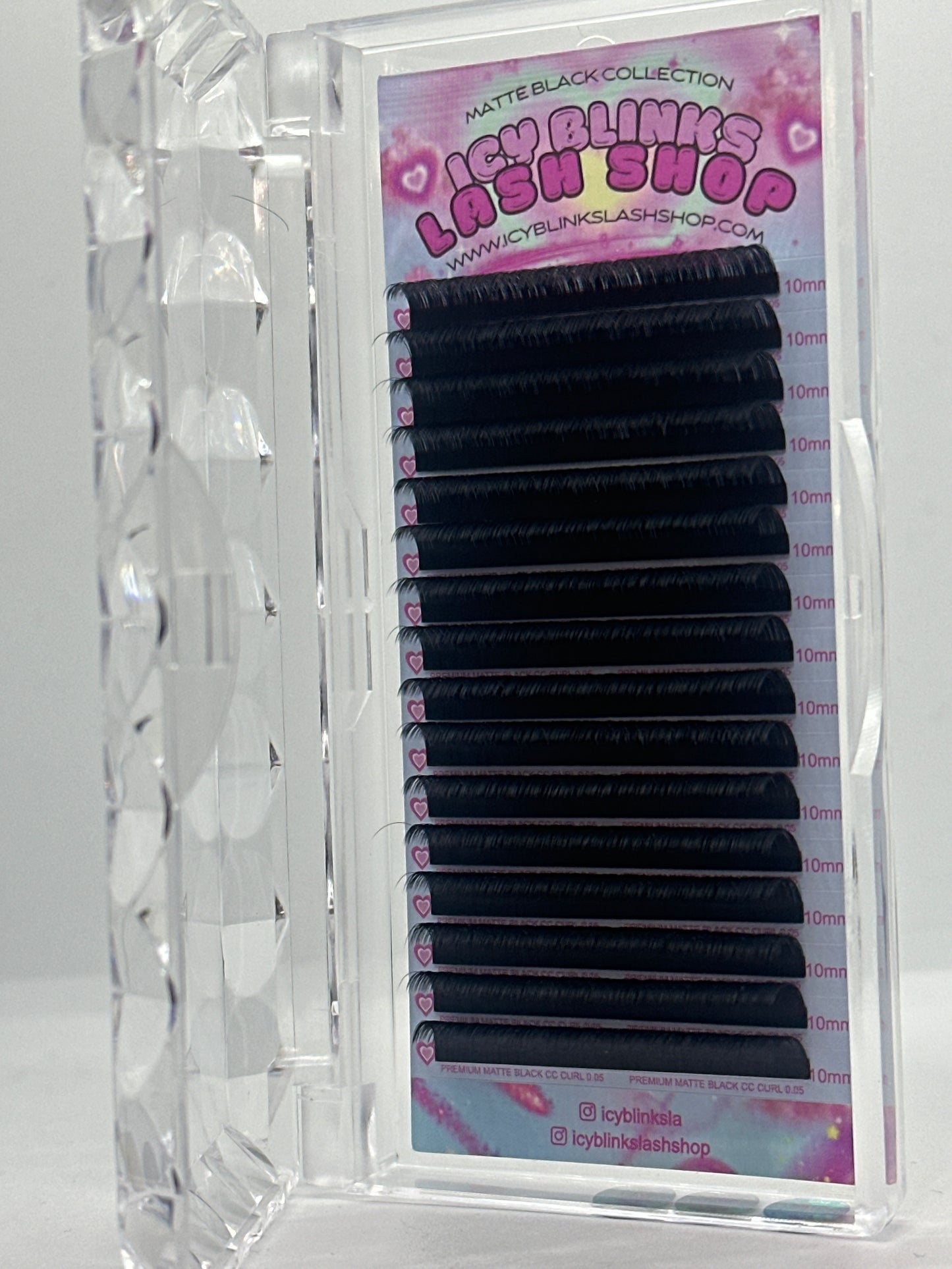 CC Curl Matte Black Single Length Tray (0.03/0.05)