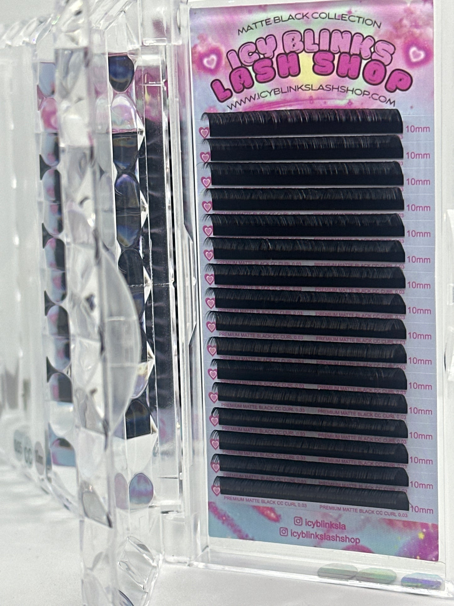 CC Curl Matte Black Single Length Tray (0.03/0.05)