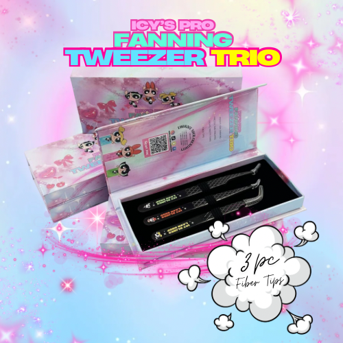 ICY’S PRO FANNING TWEEZER TRIO