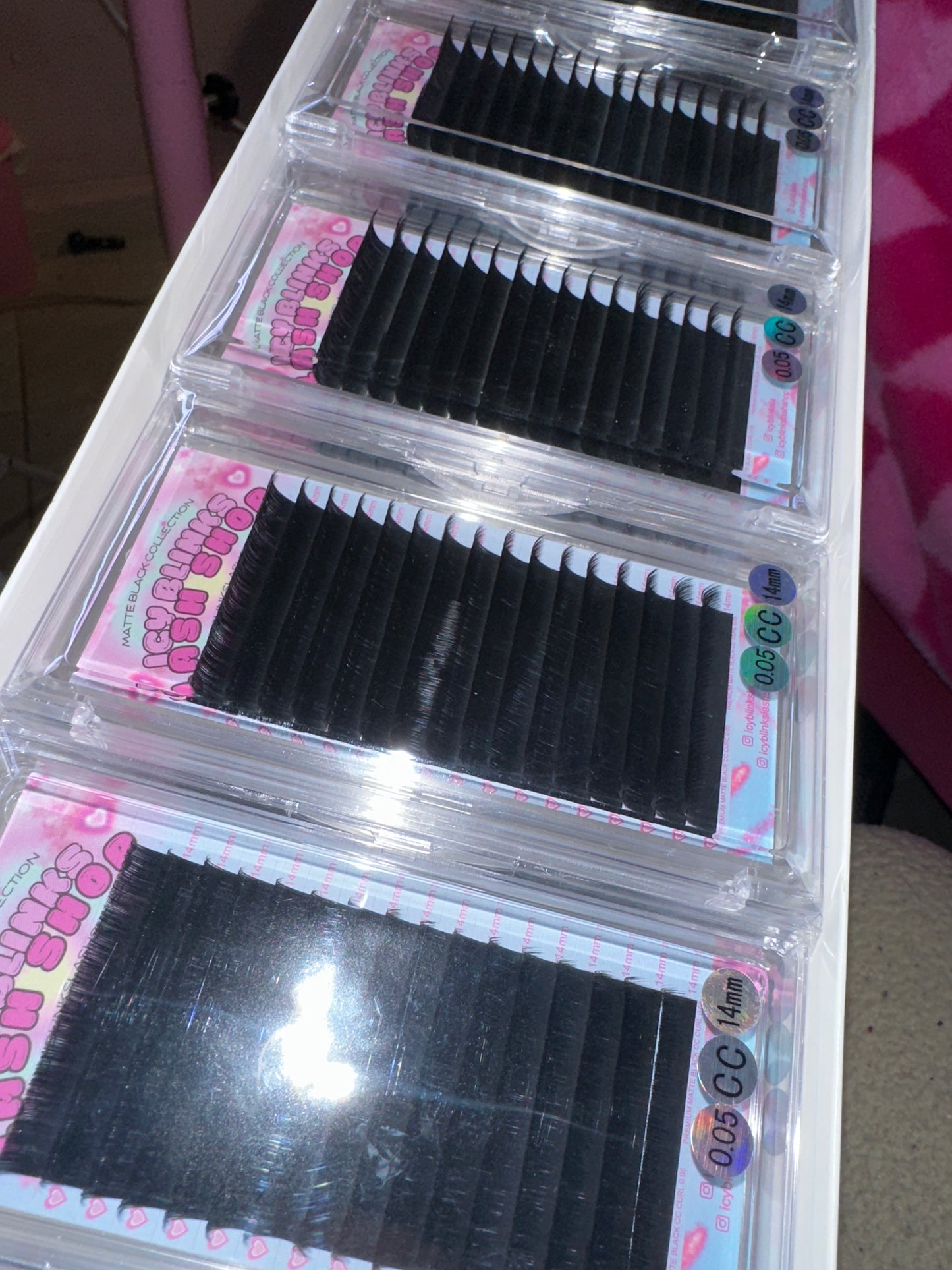 CC Curl Matte Black Single Length Tray (0.03/0.05)