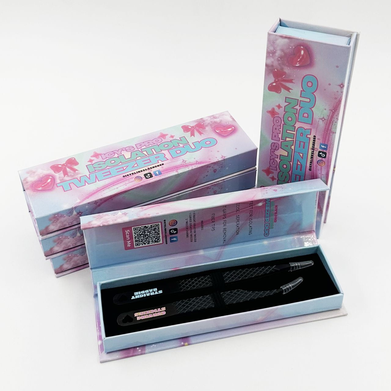 ICY’s PRO ISOLATION TWEEZER DUO
