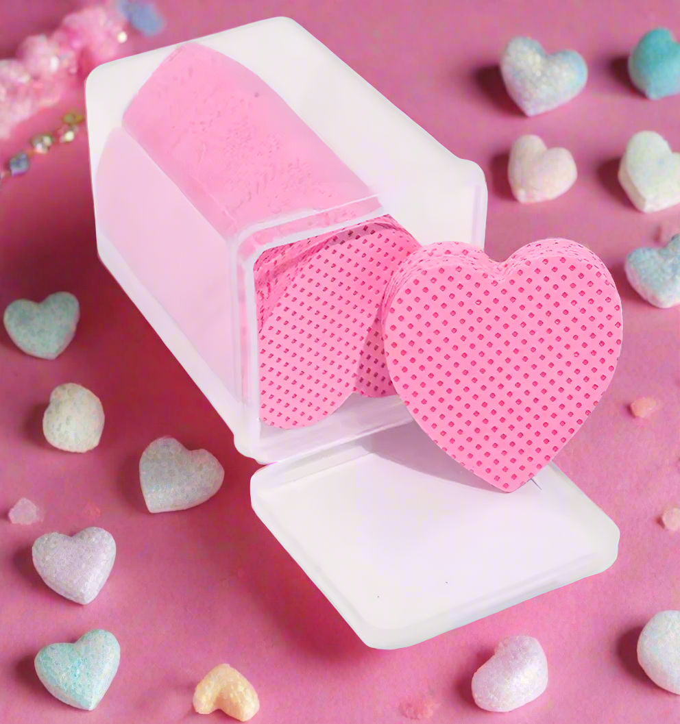 Lint Free Heart Shaped Wipes 💞(200pcs)