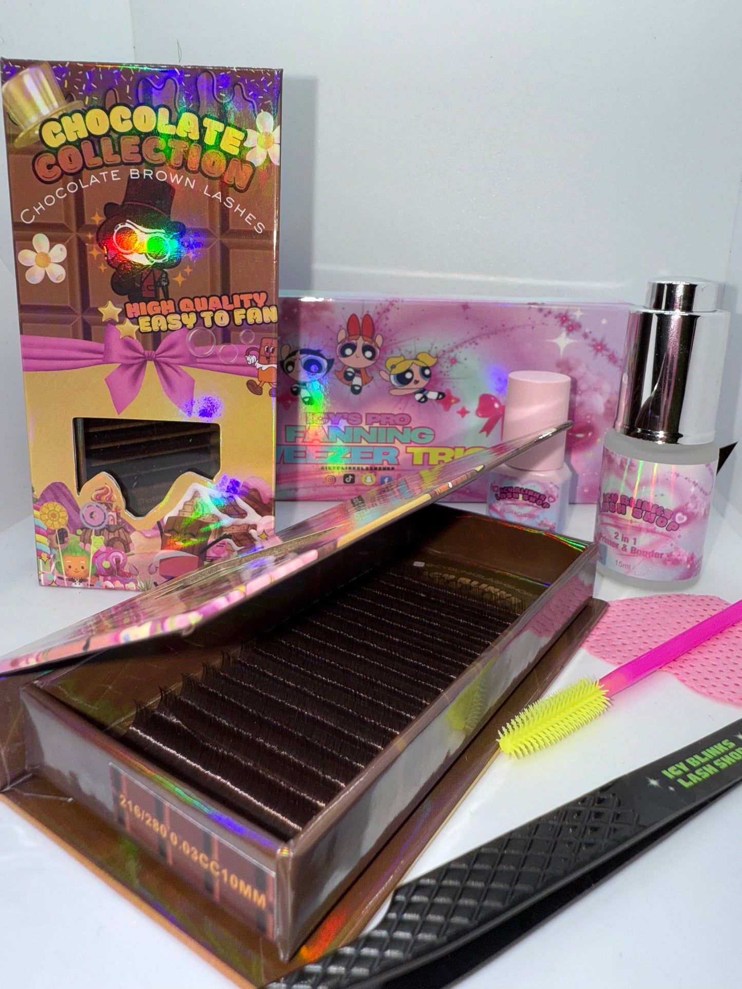 Chocolate Factory Brown Lash Box 🍫✨ | A Willy Wonka-Inspired Lash Experience