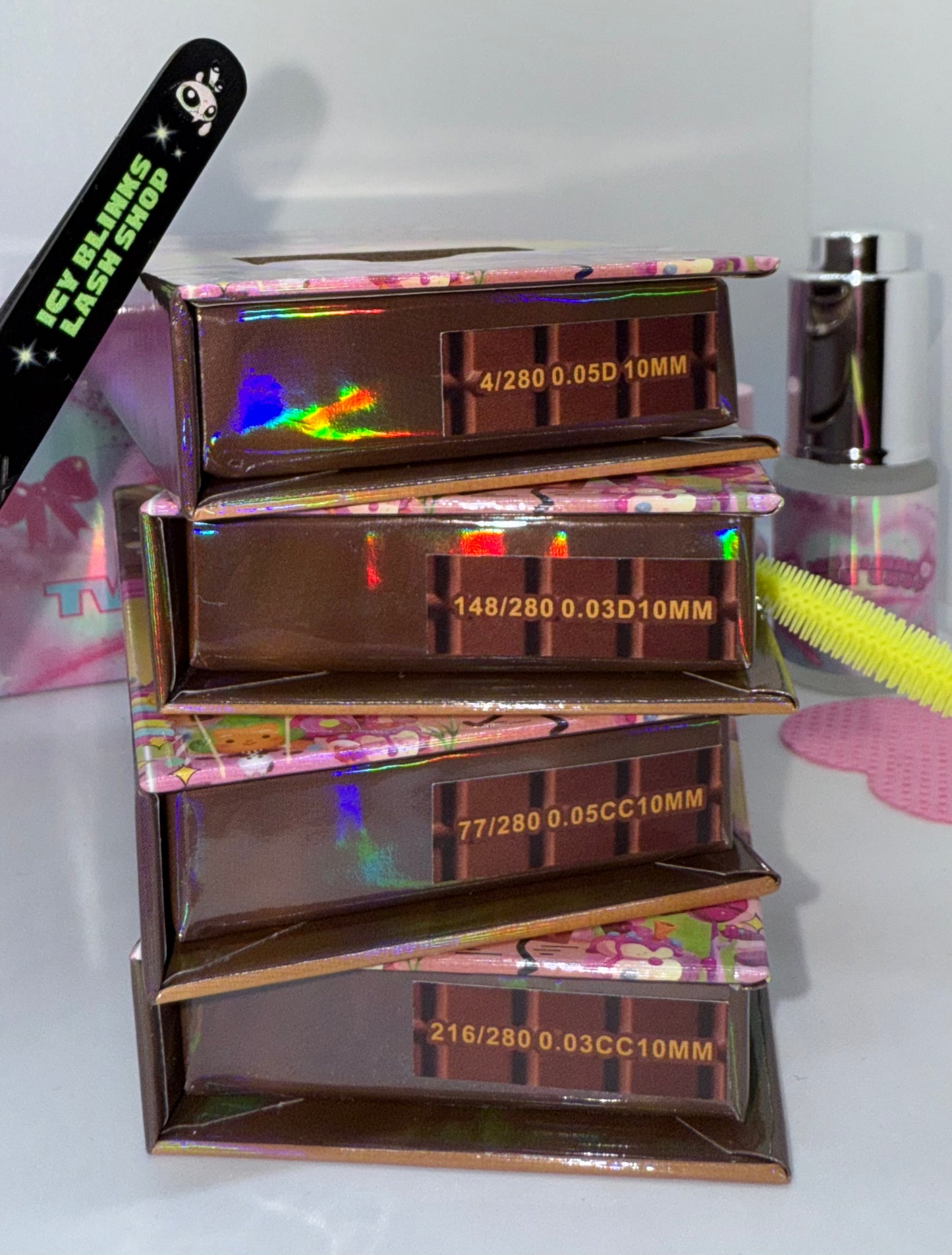Chocolate Factory Brown Lash Box 🍫✨ | A Willy Wonka-Inspired Lash Experience