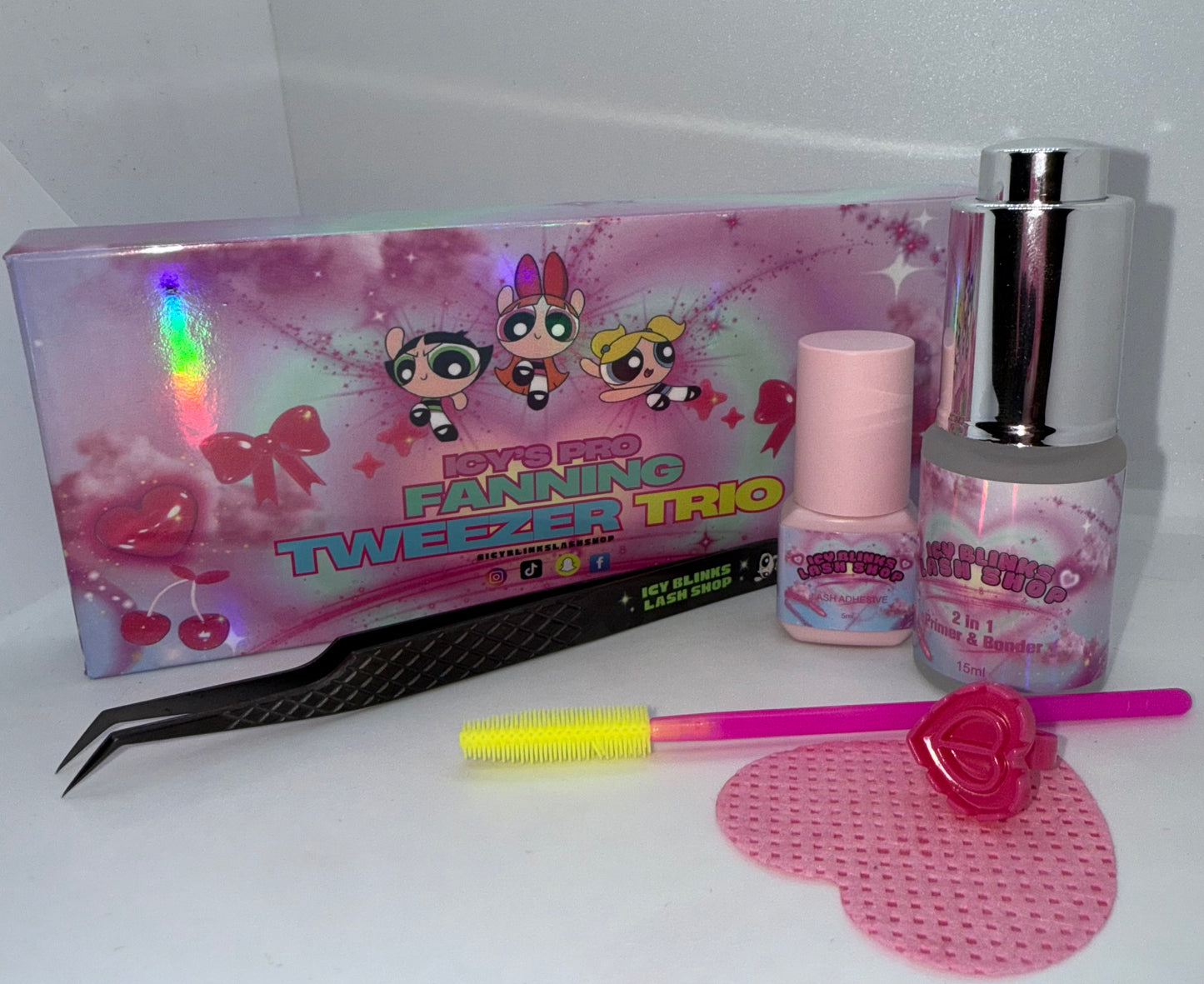 ICY’S PRO FANNING TWEEZER TRIO